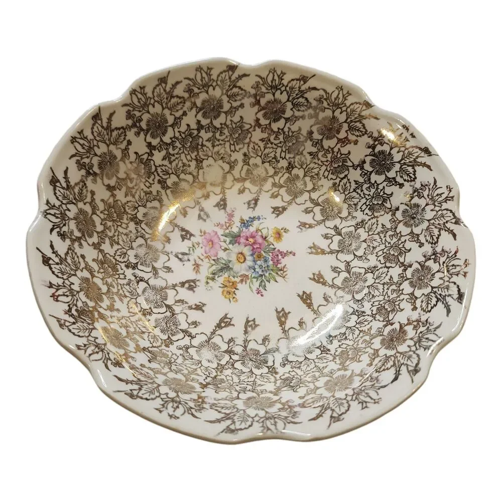 Stetson 22 KT Gold China Bowl 8.5